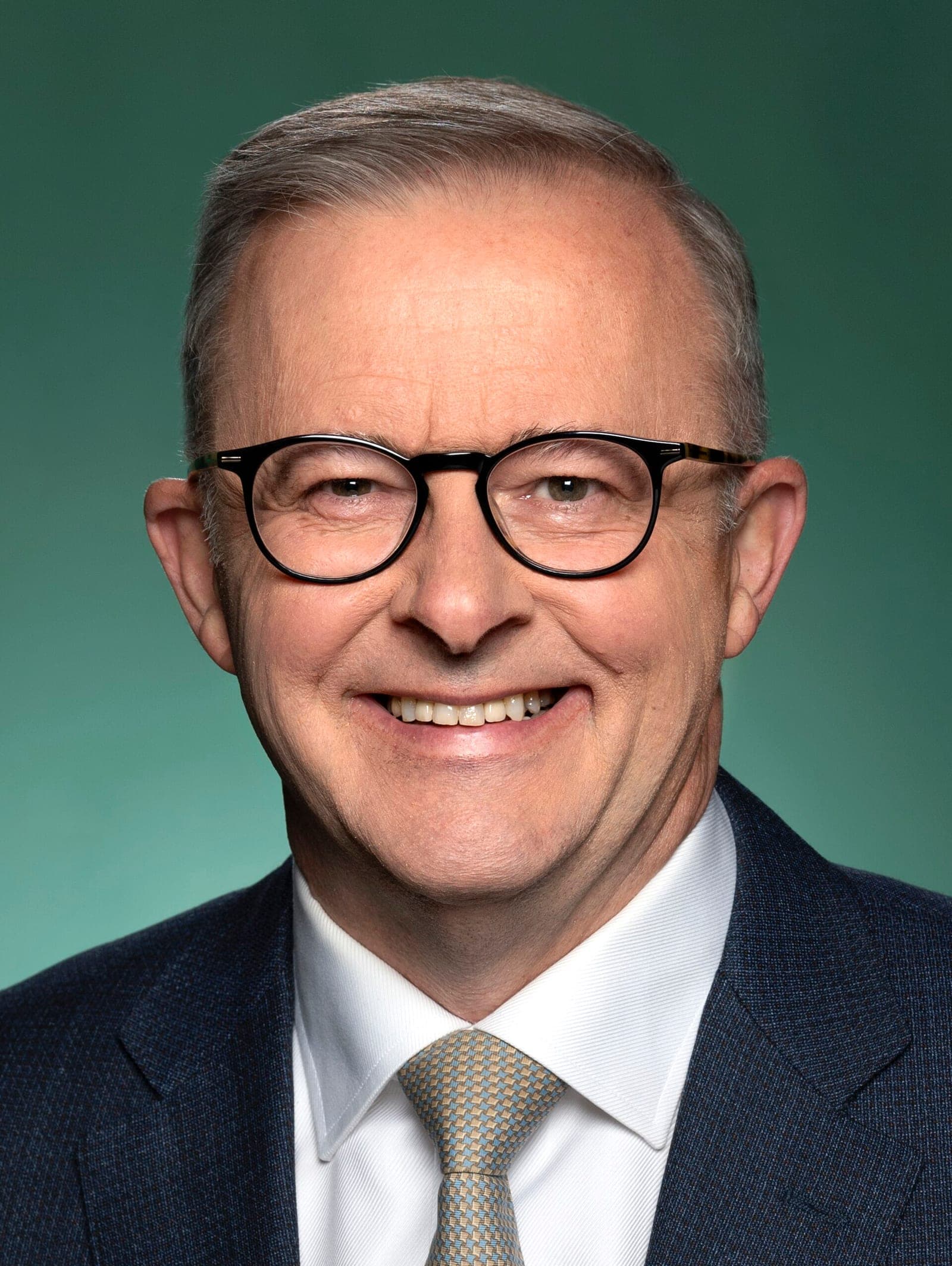 Official portrait of Australian Prime Minister Anthony Albanese