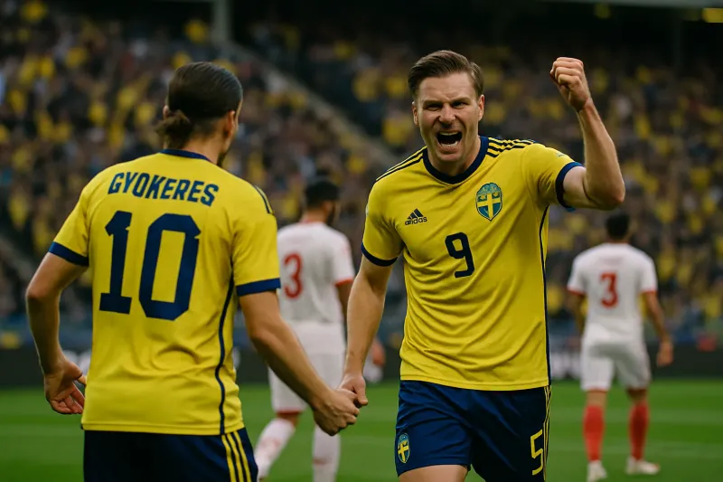 Sweden's 5-1 Win Over Tunisia Is a Statement, Not a Fluke — and the Stats Prove It