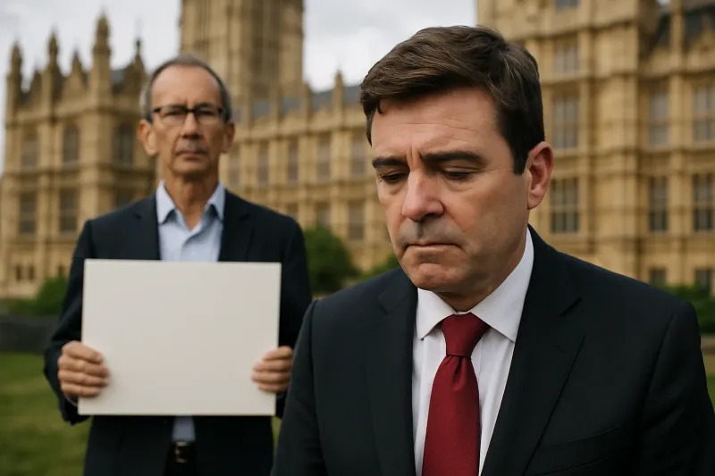 Burnham's Own Adviser Calls Triple Lock 'Fiscally Unsustainable' — Three Days Before His Big Economic Speech