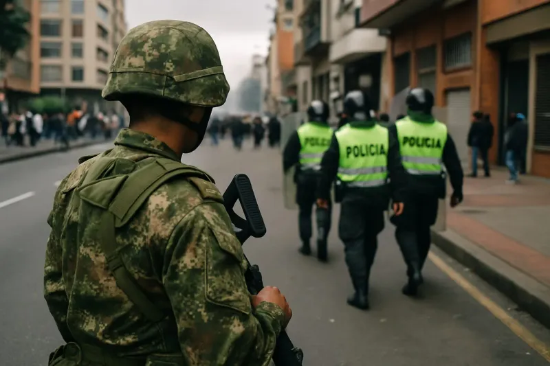 Ministerio de Defensa admite riesgo de violencia poselectoral en cuatro ciudades colombianas